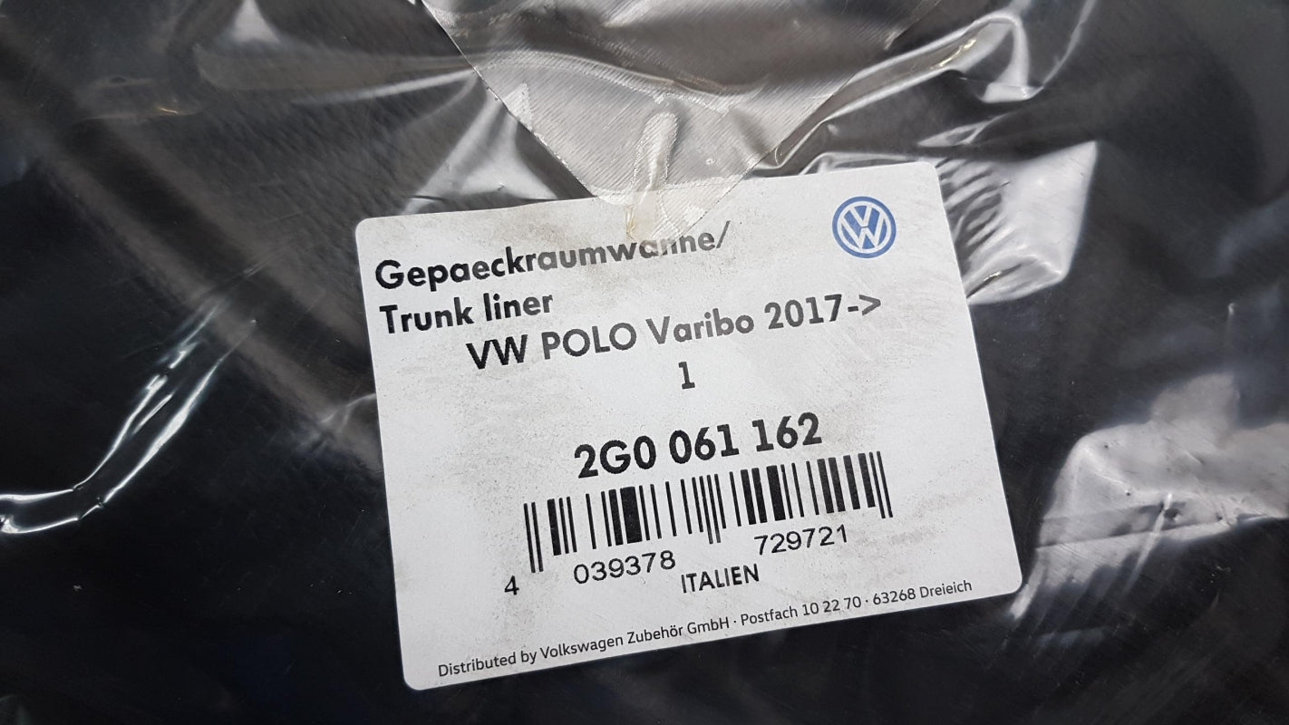 Original VW Polo 7 AW 2017- Kofferraumwanne Gepäckraumwanne 2G0061162