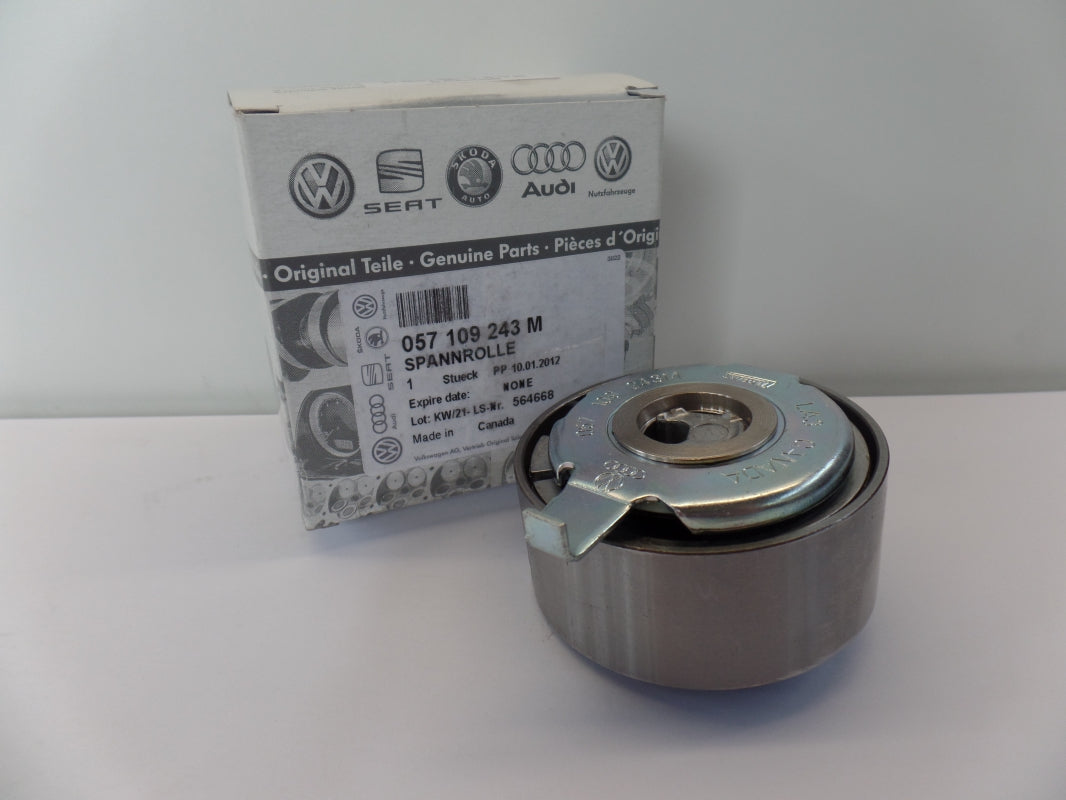 Original AUDI A4 A5 A6 A8 Q5 Q7 VW Touareg Phaeton tension roller 057109243M 