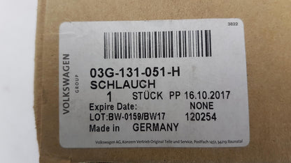Original OE Volkswagen Druckrohr 03G131051H