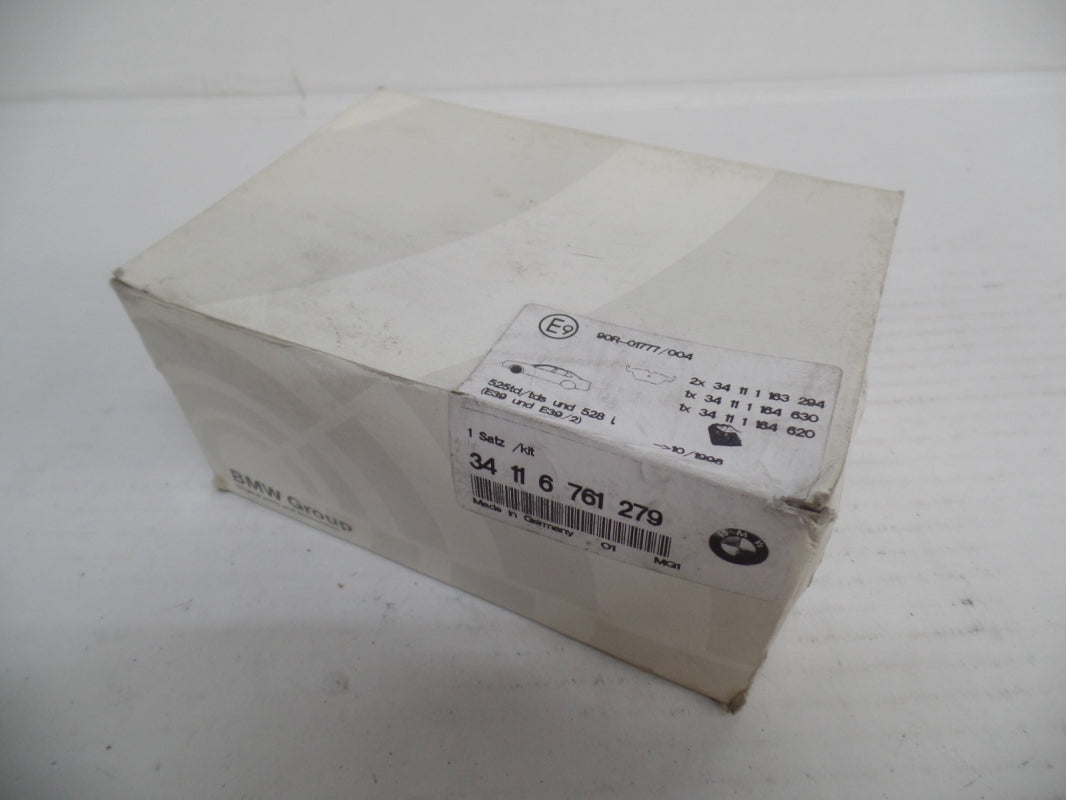 Original BMW 5er E39 Bremsbeläge vorne asbestfrei 34116761279