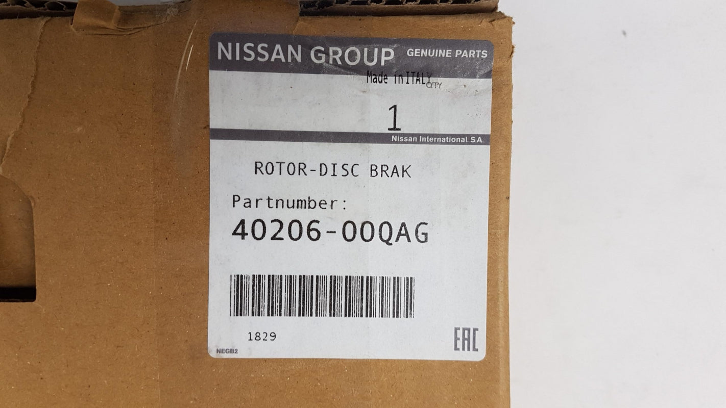 Original NISSAN Primastar (X83) 1x Bremsscheibe Vorne 4020600QAG