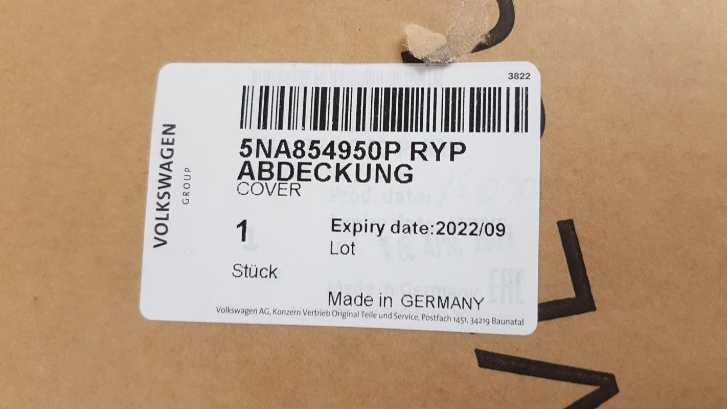 Original OE Volkswagen Tür Zierleiste 5NA854950PRYP