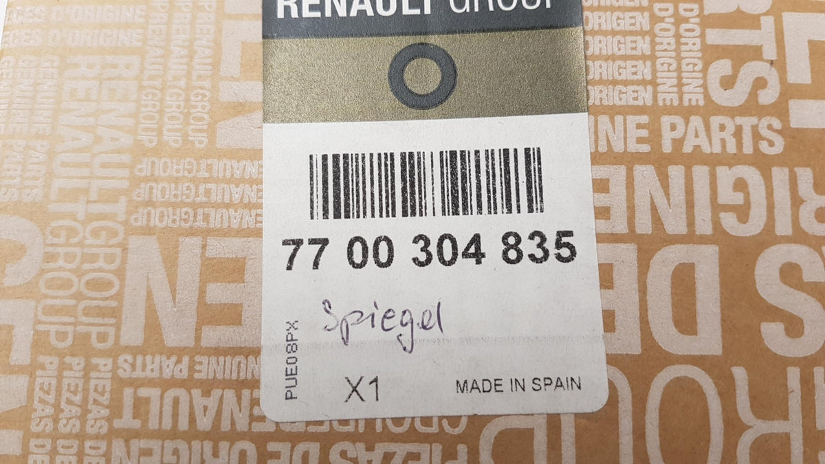 Original RENAULT Kangoo I Außenspiegel elektrisch. rechts 7700304835