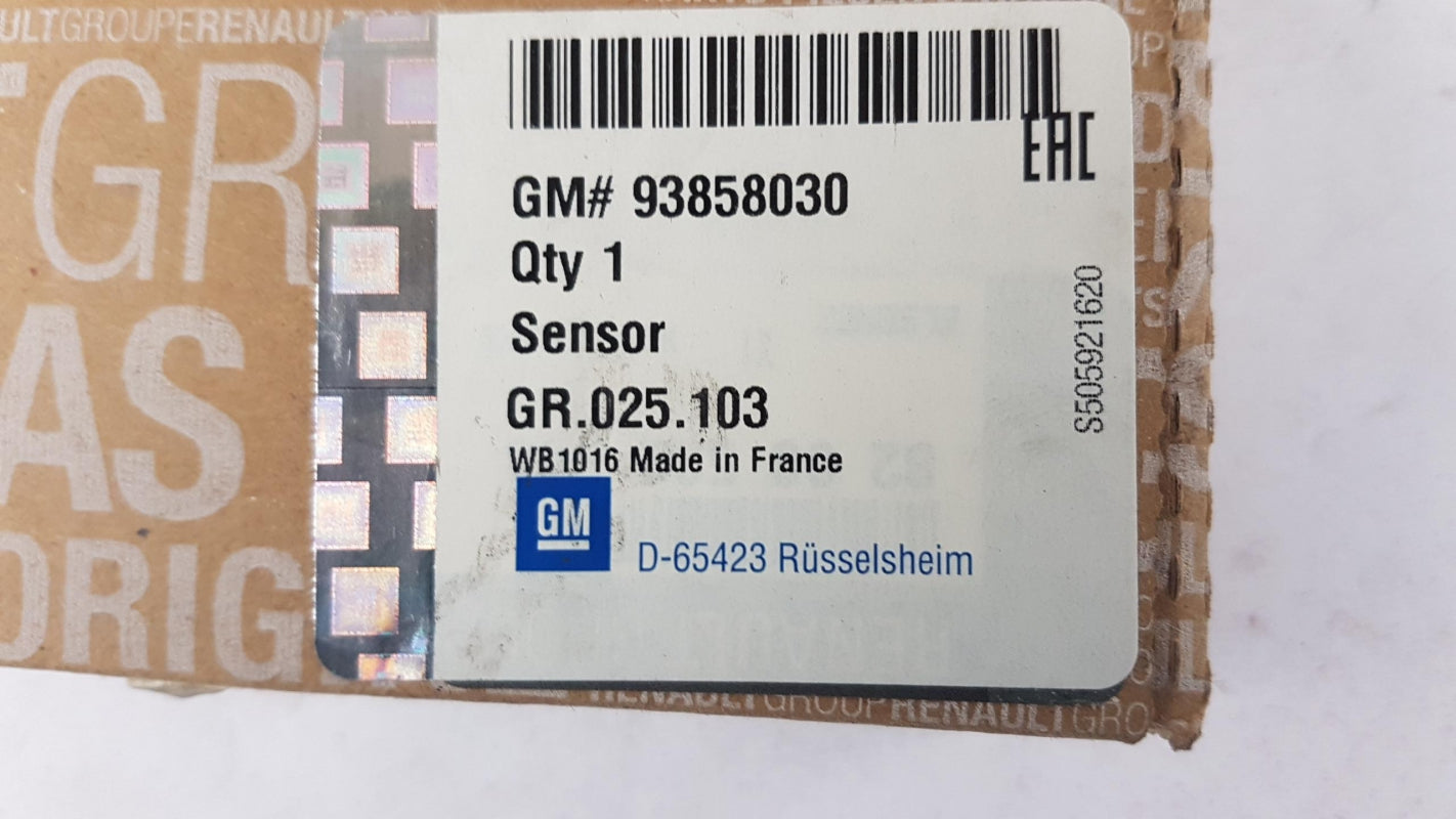 Original OPEL Vivaro-A Abgastemperaturgeber 93858030