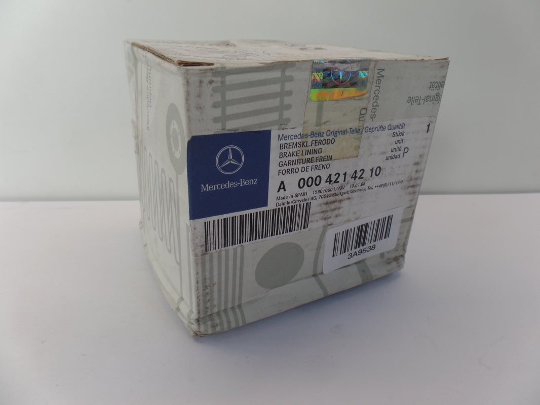 Original MERCEDES-BENZ W638 Bremsbeläge hinten A0004214210
