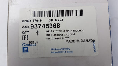 Original OPEL Astra-G Zafira-A Zahnriemensatz 93745368