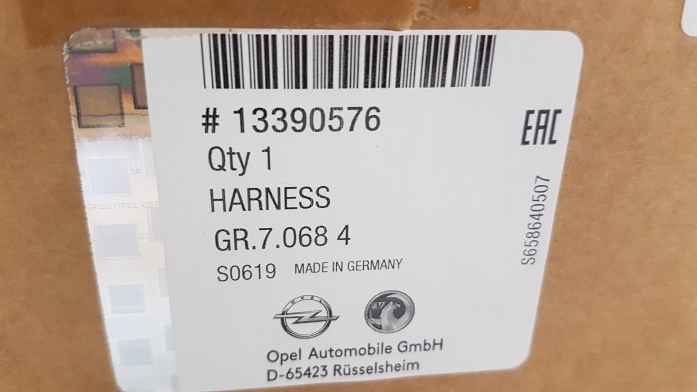 Original OE OPEL Anhängerkupplung Elektrosatz 13390576