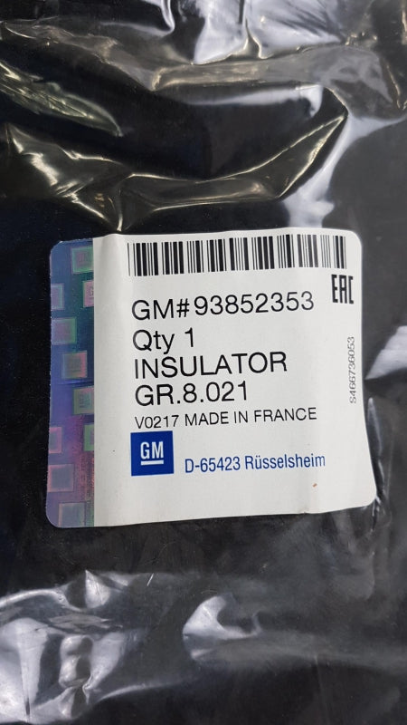 Original OE OPEL Isolierung 93852353