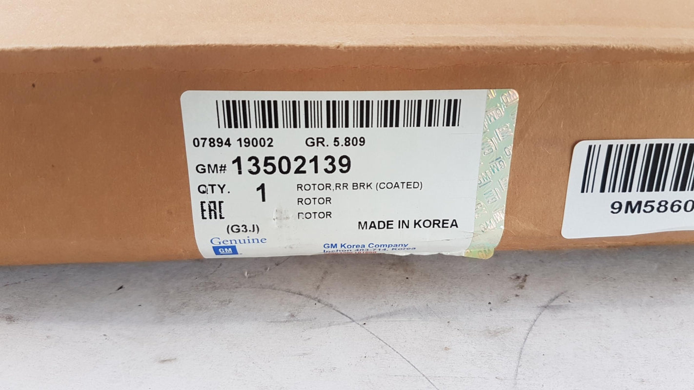 Original OE OPEL Bremsscheibe (1 Stück) 13502139