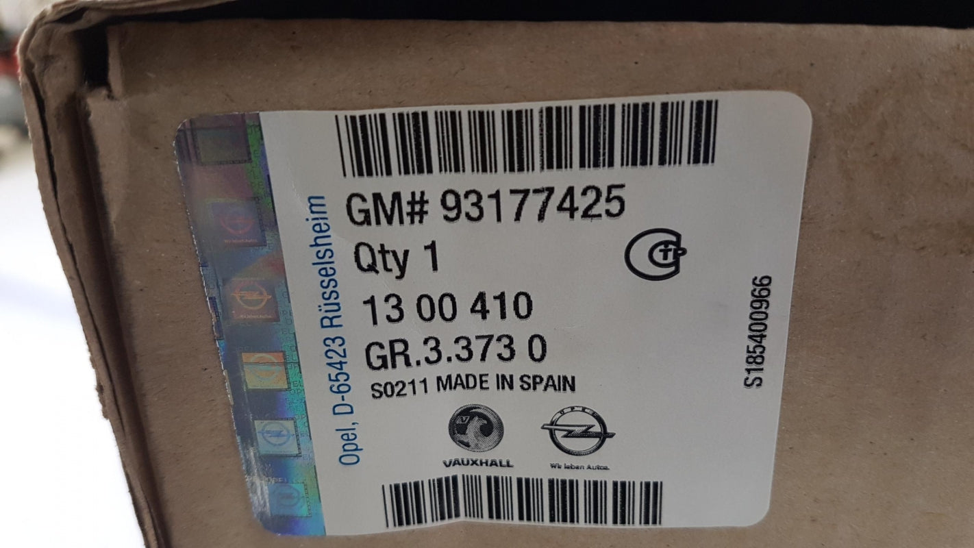 Original OPEL Corsa-C Combo-C Ladeluftkühler 1.3 / 1.7 CDTI 93177425