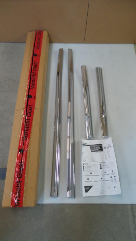 Original NISSAN Juke door trim set 4-piece chrome KE7601KA00 
