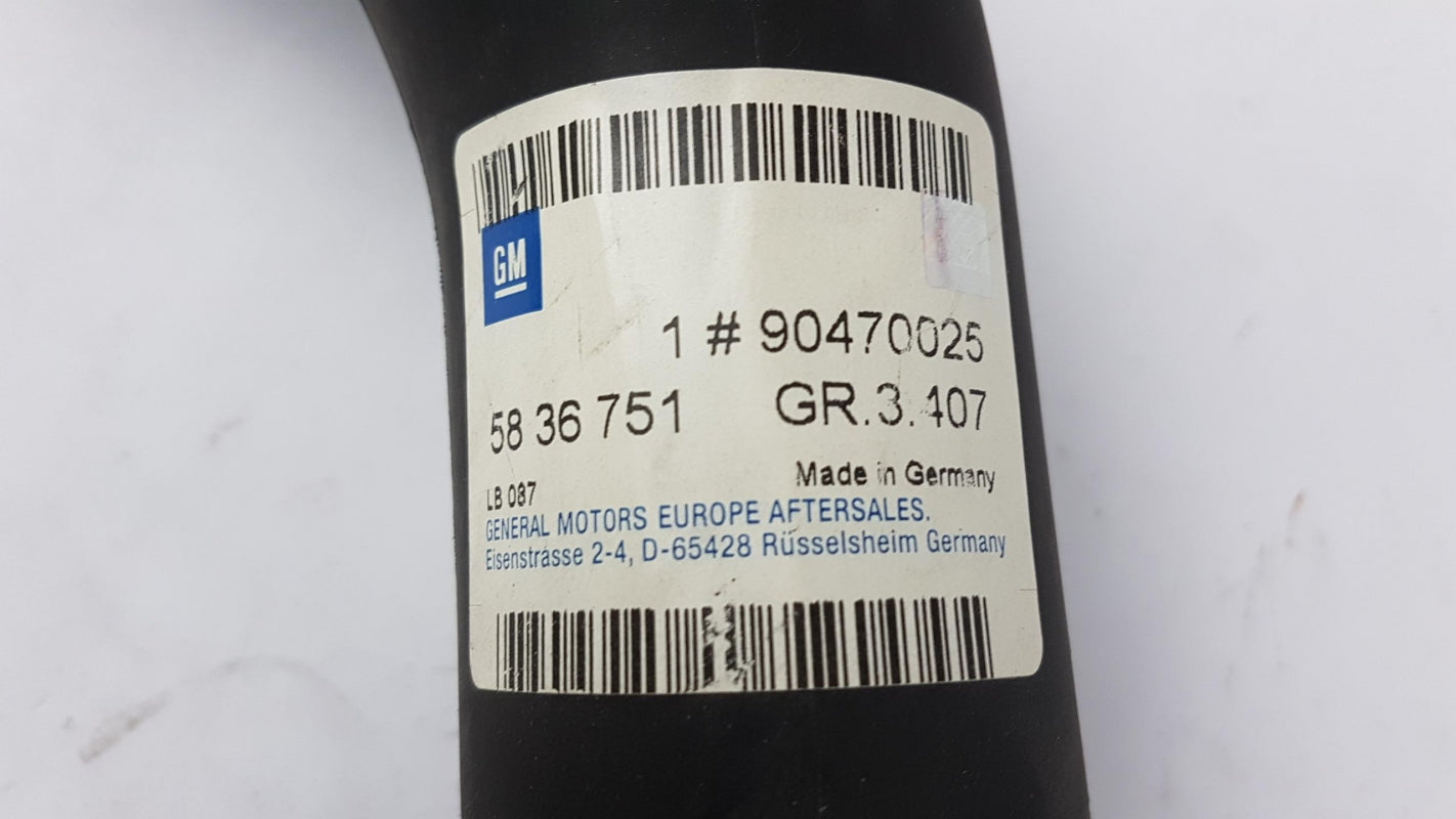 Original OE OPEL Ladeluftschlauch 90470025