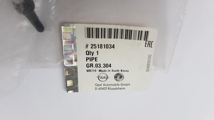 Original OE OPEL Kraftstoffleitung 25181034