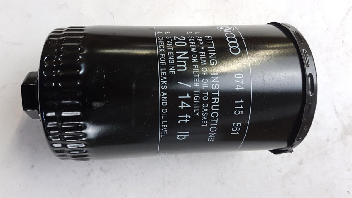 Original OE Volkswagen Ölfilter 074115561