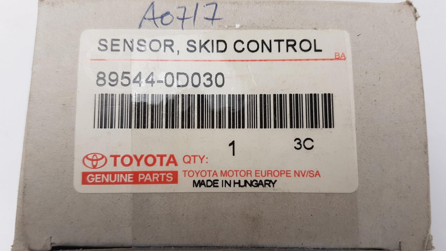 Original TOYOTA Yaris 05-11 Raddrehzahlsensor hinten links 895440D030