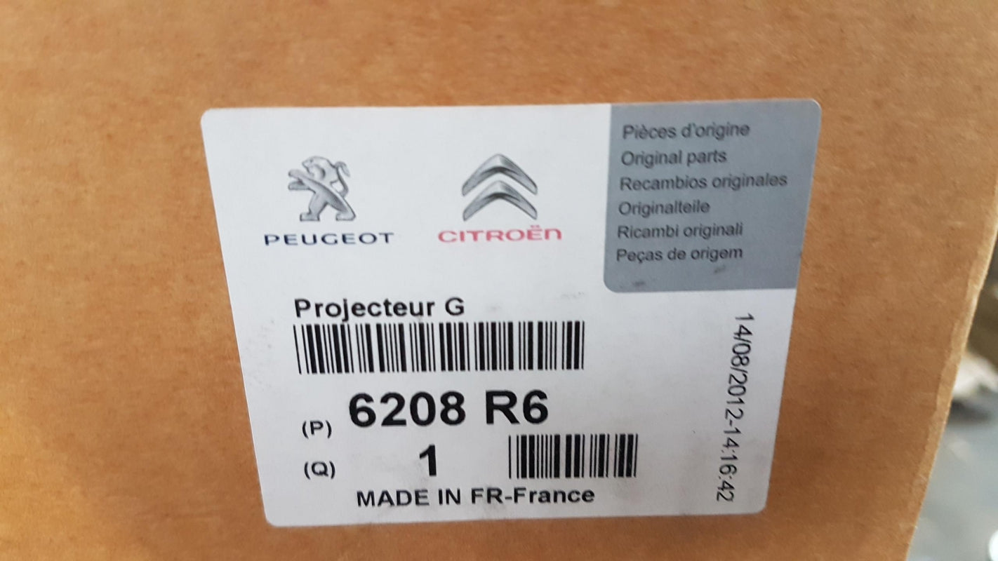 Original CITROEN C5 (X7) Scheinwerfer Frontscheinwerfer vorne links 6208R6