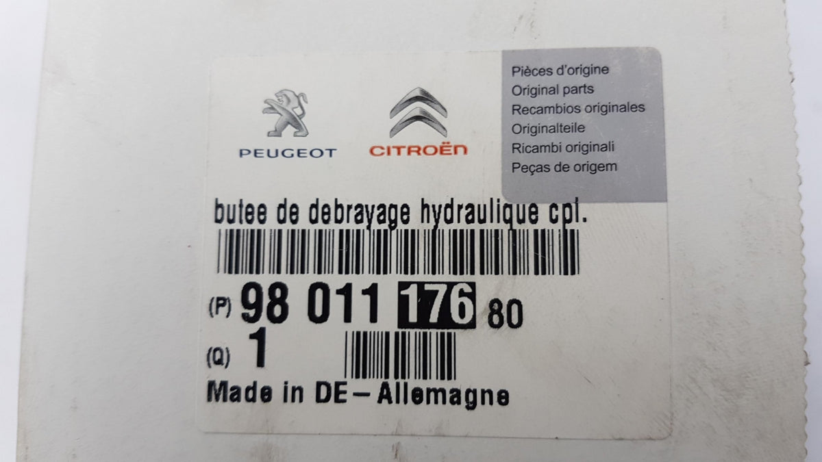 Original OE Peugeot Drucklager 9801117680
