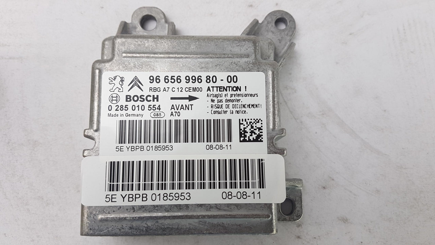 Original PEUGEOT 207 control unit for airbag control relay 6546J8 