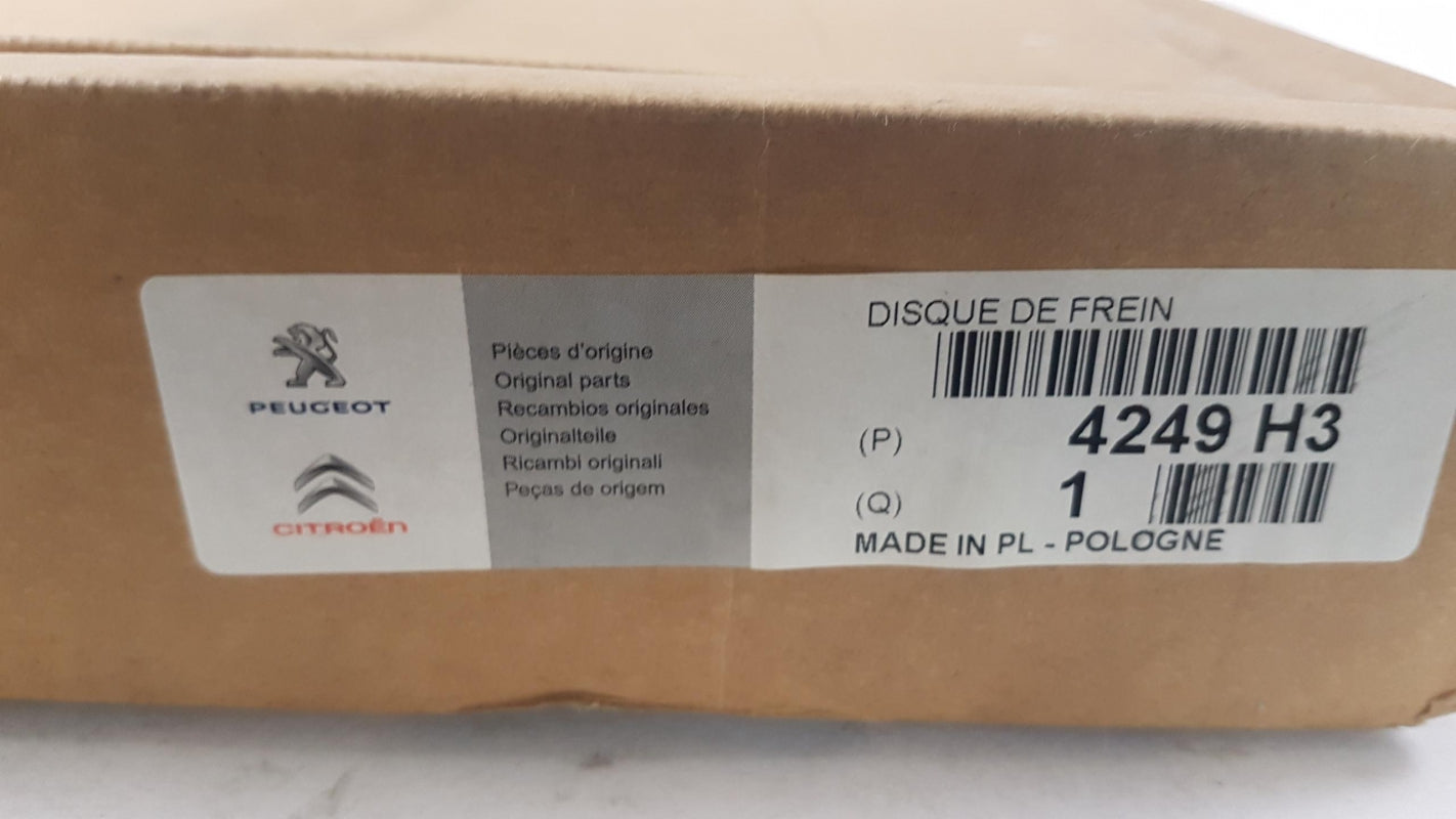 Original OE Peugeot Bremsscheibe (1 Stück) 4249H3
