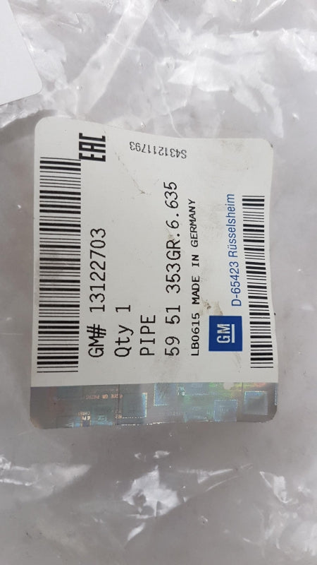 Original OE OPEL Kühlerschlauch 13122703