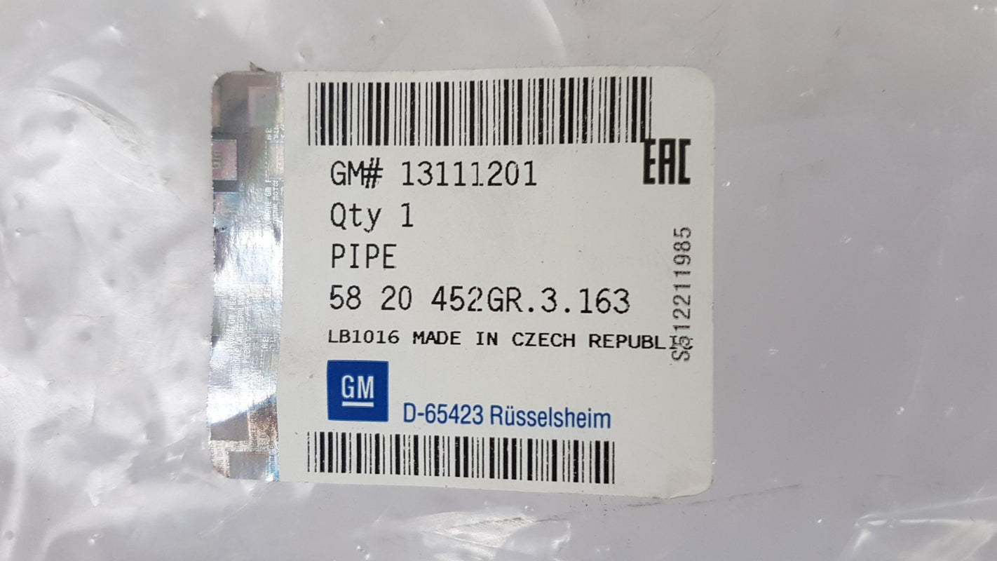 Original OE OPEL Kraftstoffleitung 13111201