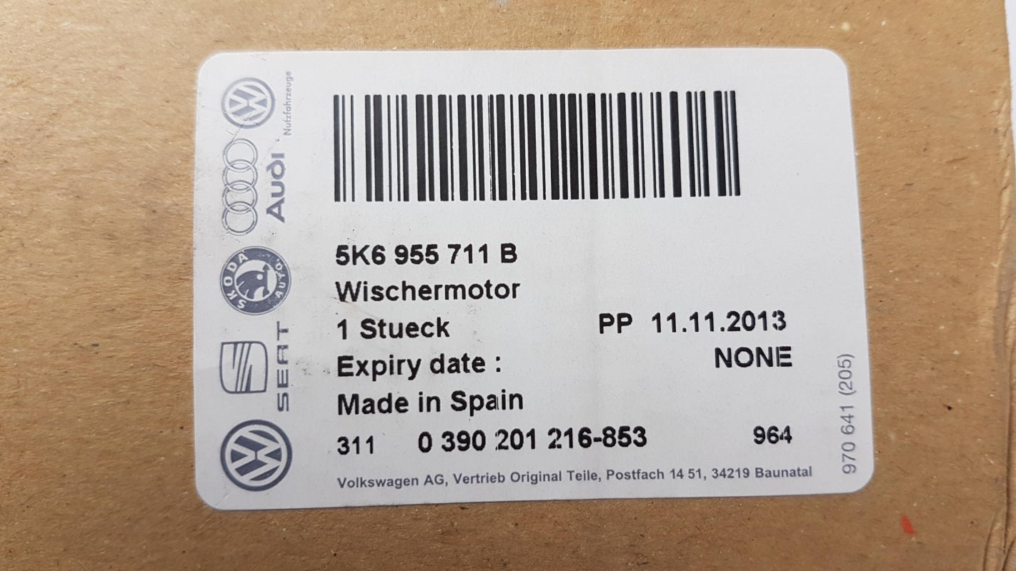 Original OE Volkswagen Wischermotor 5K6955711B
