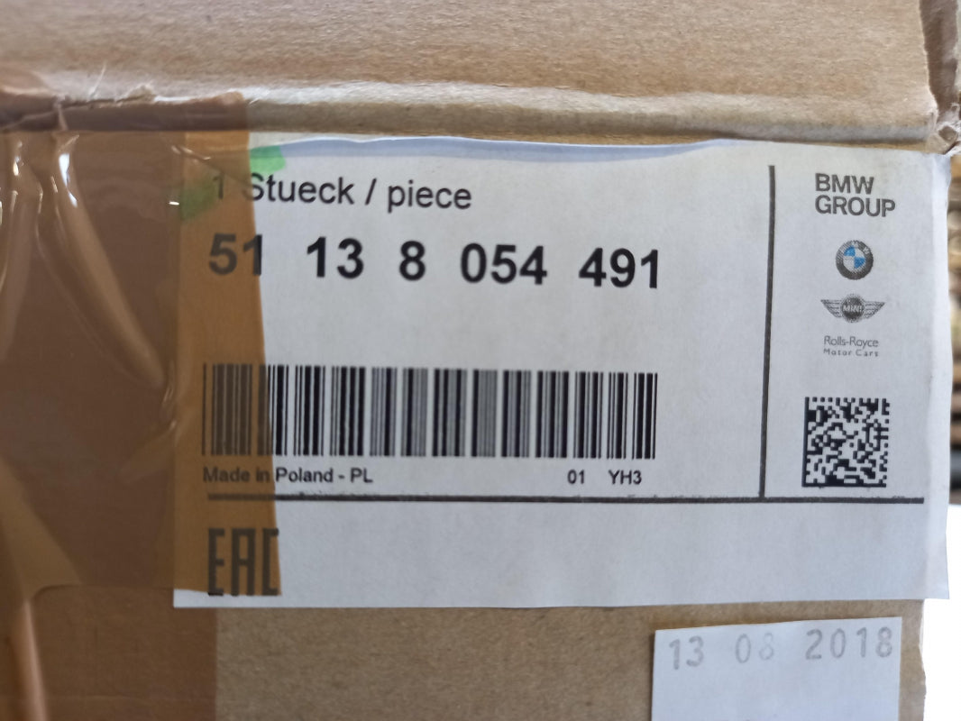Original BMW 5' F10 M5 Kühlergitter links 51138054491