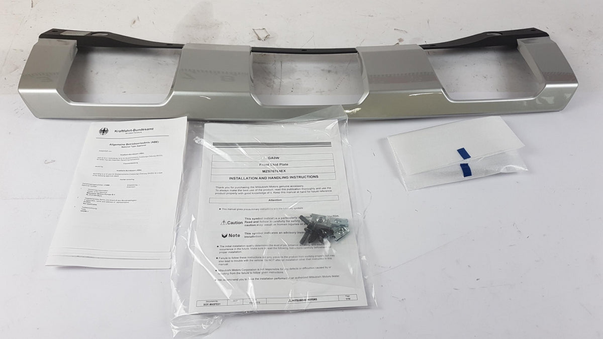 Original MITSUBISHI ASX 2020-2023 Frontstyling silber MZ576764EX