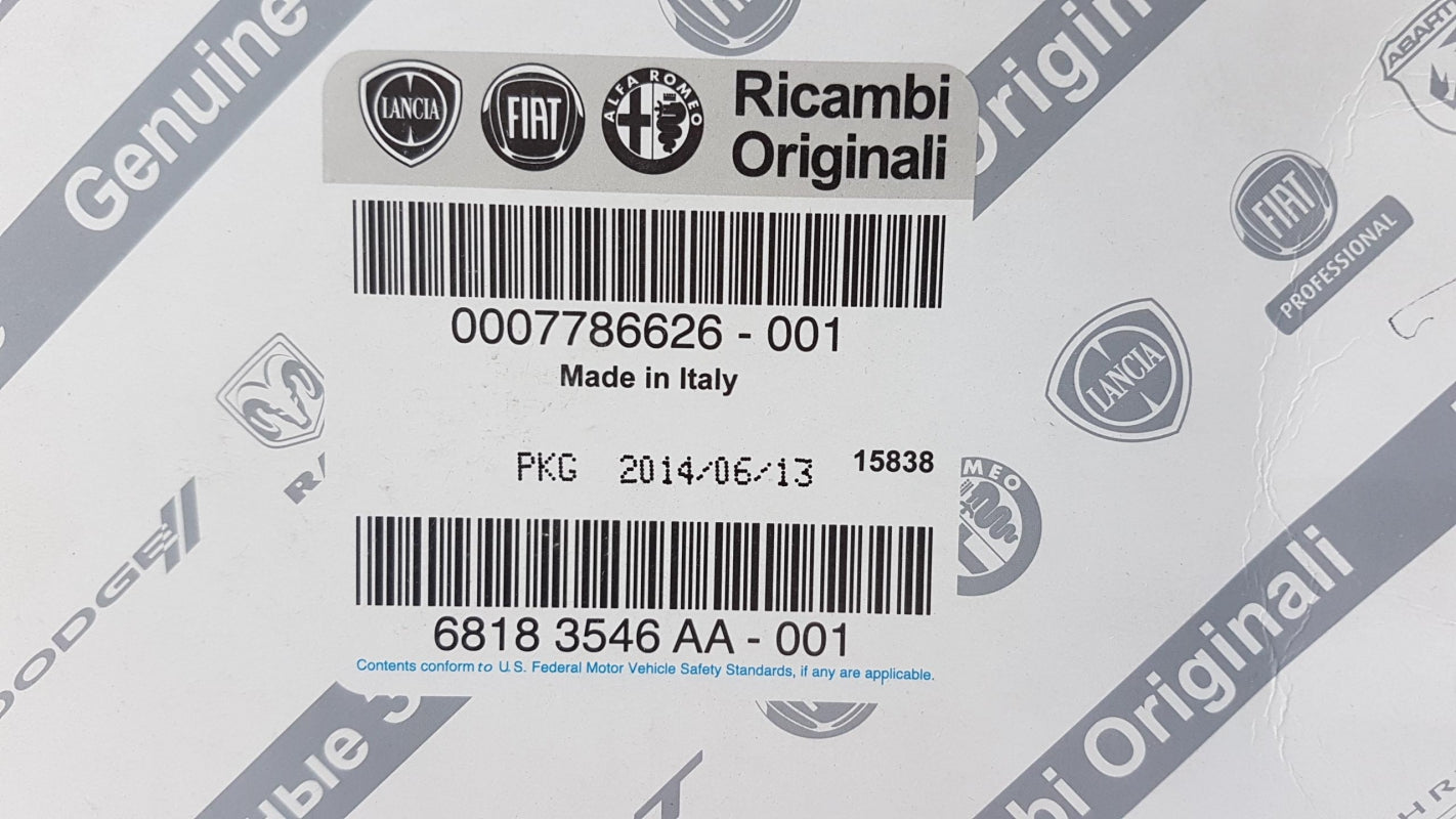 Original OE FIAT Luftfilter 7786626001
