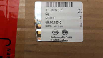 Original OPEL Crossland X 2017- Außenspiegel Rückspiegel Links 13485136
