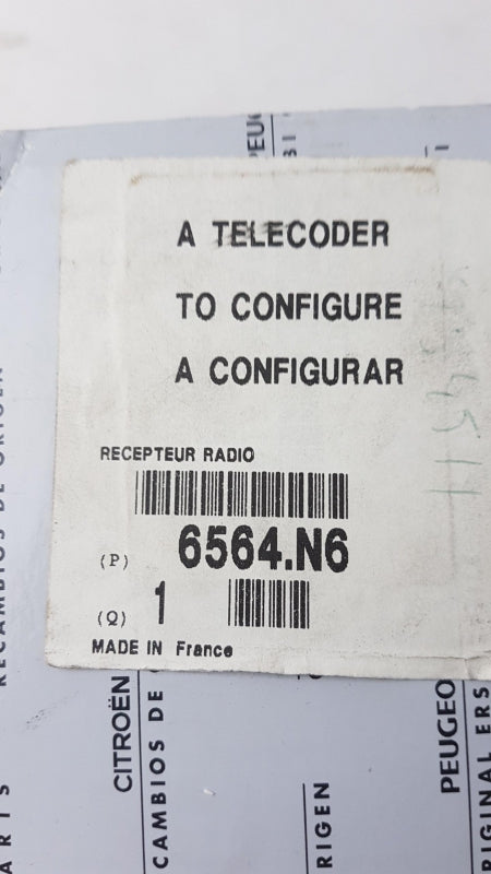 Original OE Peugeot Multimedia Haupteinheit 6564N6