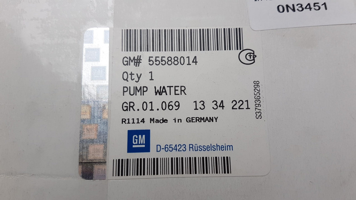 Original OE OPEL Wasserpumpe 55588014