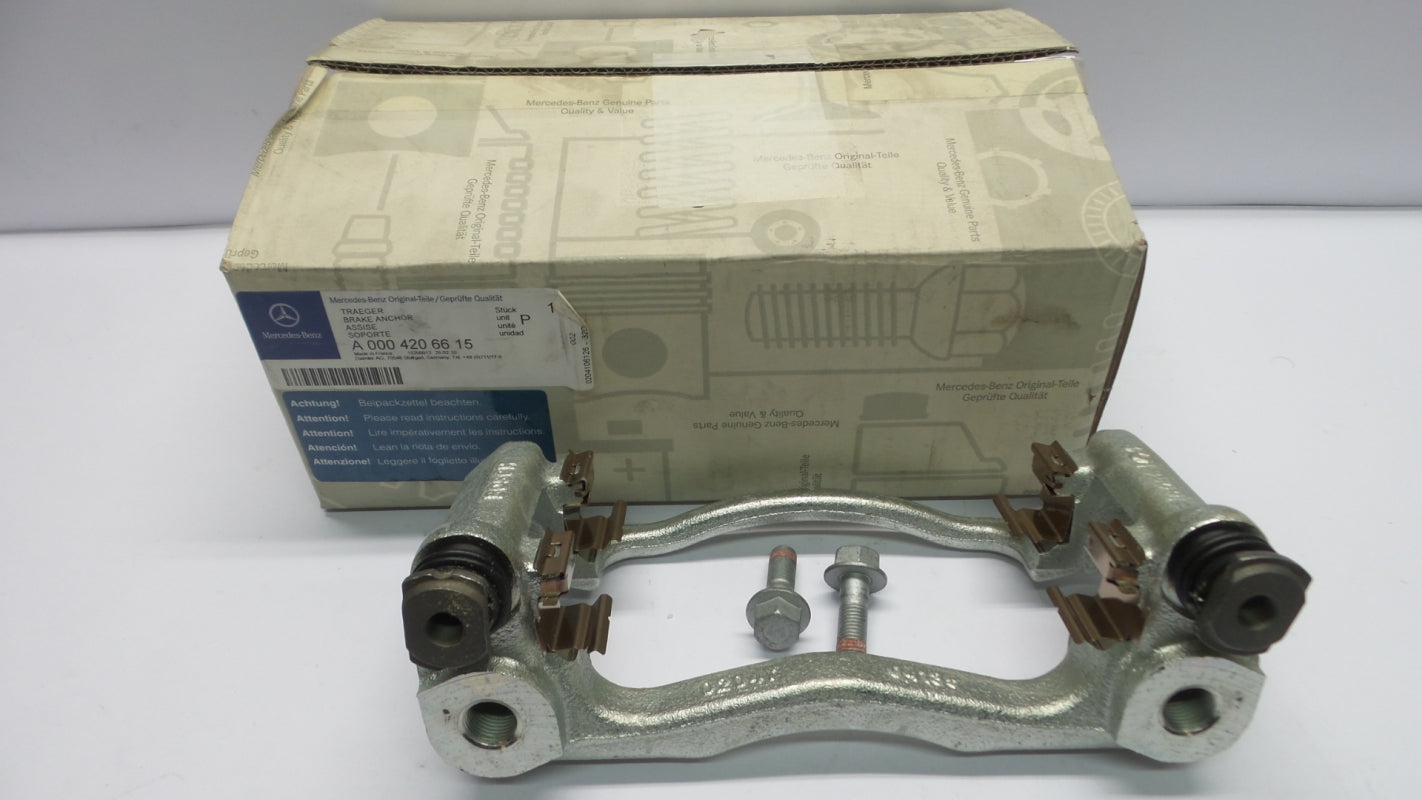 Original MERCEDES-BENZ W906 Sprinter Bremssattel Träger hinten links A0004206615