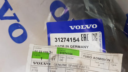 Original VOLVO S40 V50 C30 1.6 Diesel Ladeluftschlauch 31274154