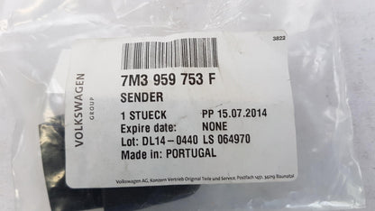Original VW Sharan SEAT '01-'10 Alhambra Funkfernbedienung 2-Tasten 7M3959753F
