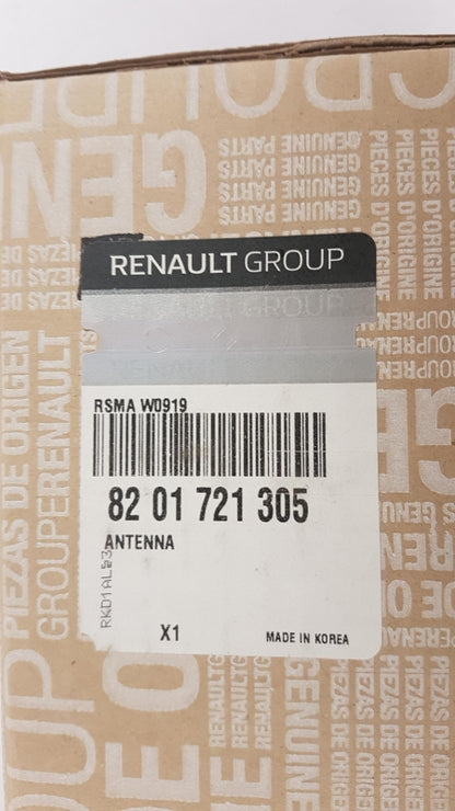 Original RENAULT Clio V Antenne Shark Schwarz 8201721305