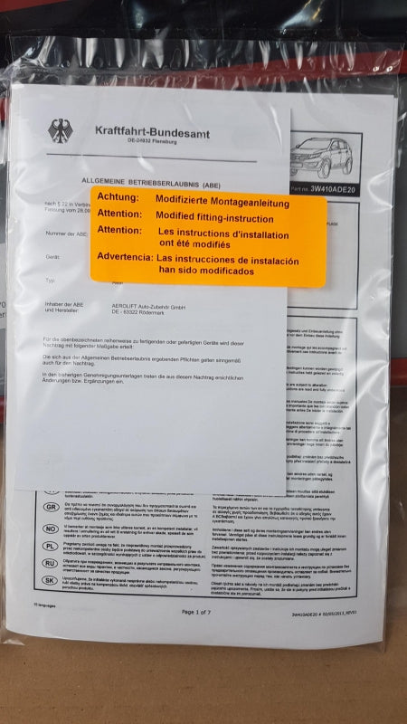 Original OE HYUNDAI/KIA Stoßstange Schutz 3W410ADE20