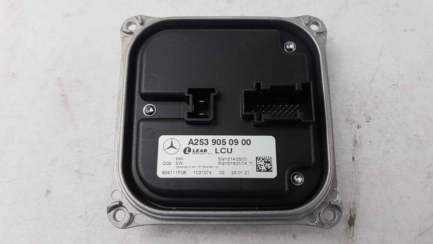 Original MERCEDES-BENZ GLC-klasse W253 Leuchten Steuergerät A2539050900