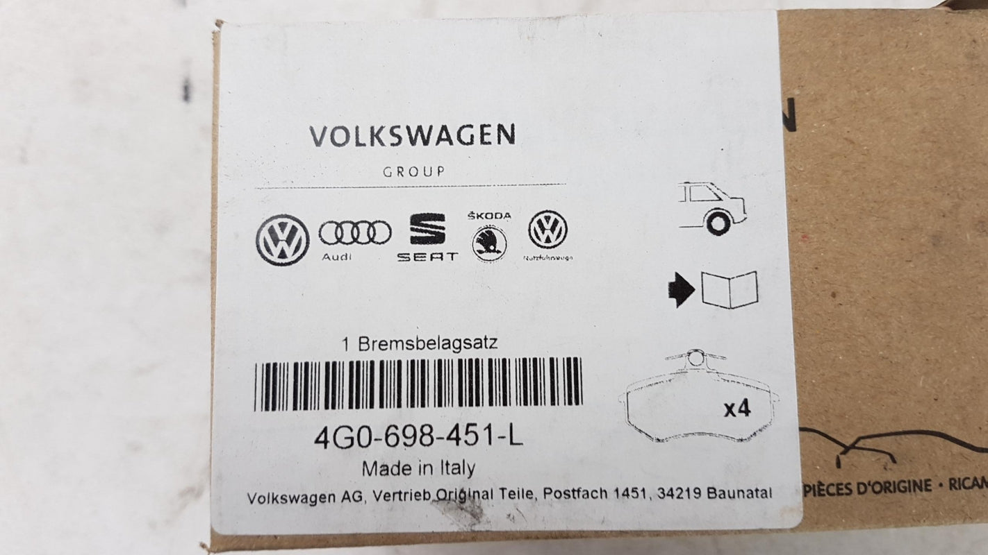 Original AUDI A6 (4F) A7 (4G) RS5 (8T) Bremsbeläge Hinten 4G0698451L
