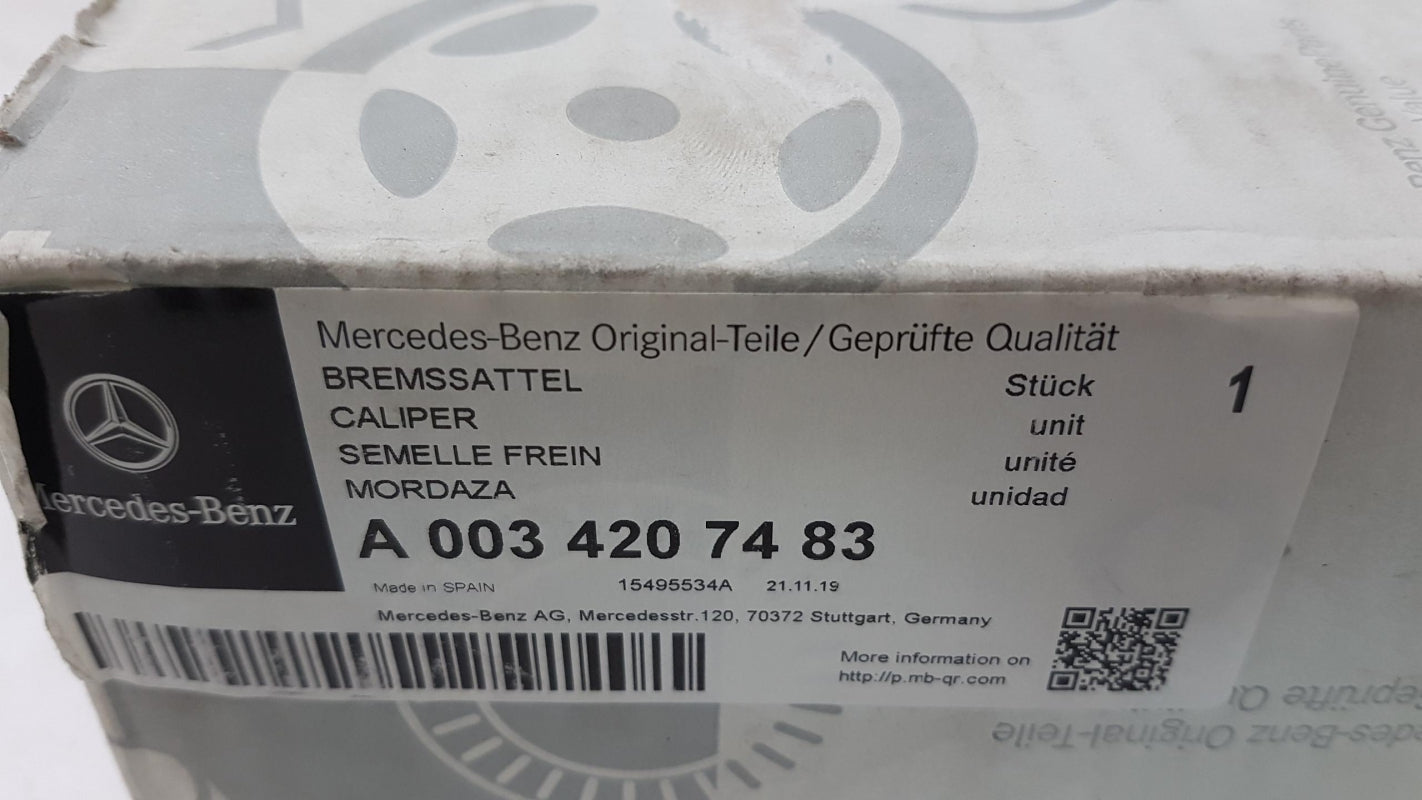Original MERCEDES-BENZ Sprinter W906 Bremssattel hinten rechts A0034207483
