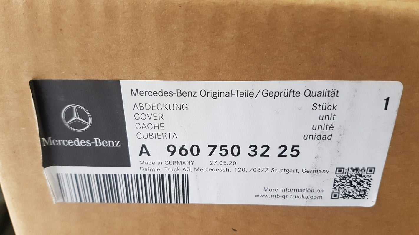Original OE MERCEDES-BENZ Abdeckkappe Wischerarm A9607503225