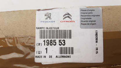 Original OE Peugeot Kraftstoff Verteilerrohr 198553