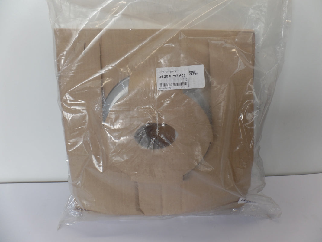 Original BMW 1er - 4er Bremsscheibe 1st. leichtbau belüftet hinten 34206797605