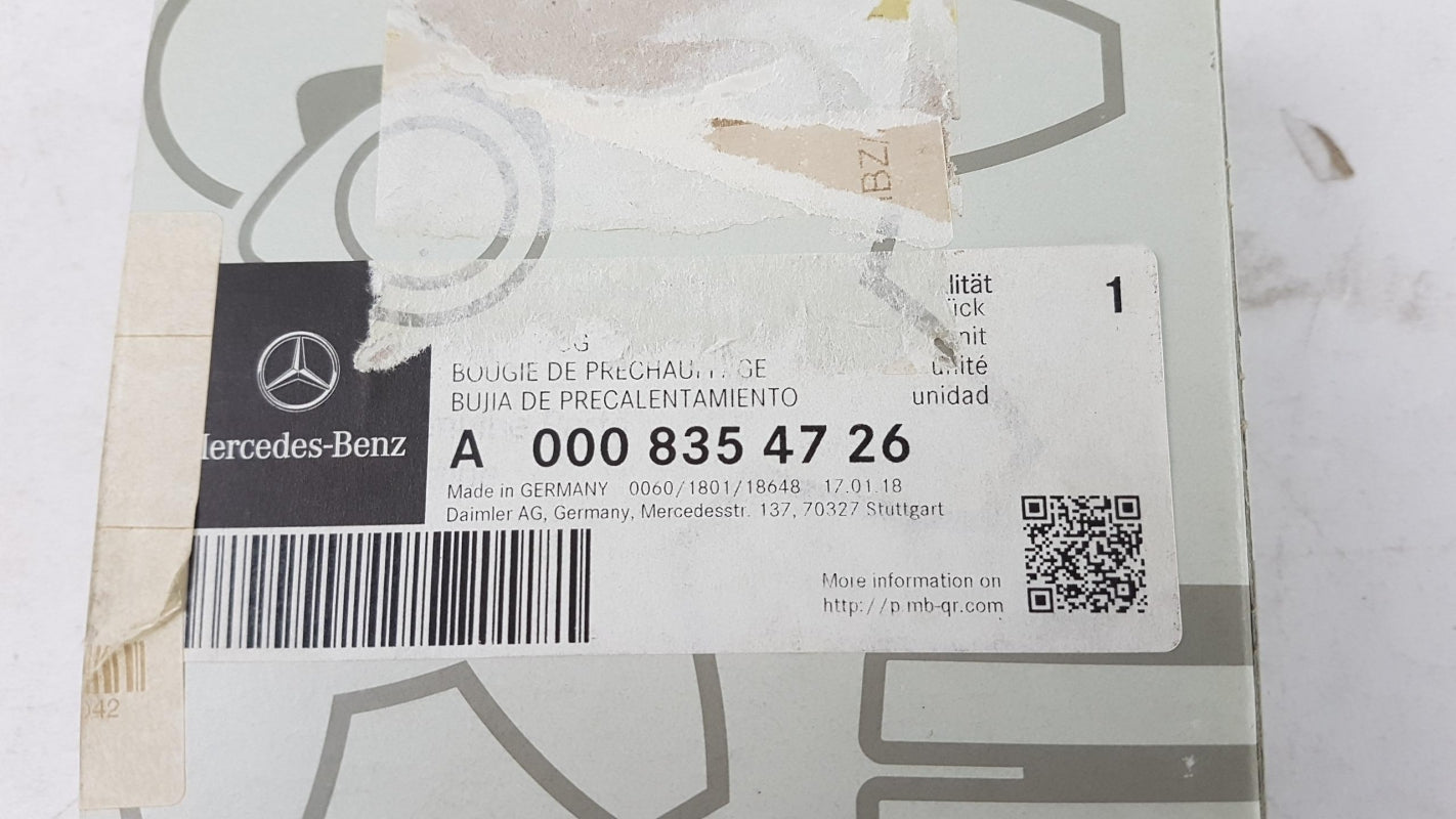 Original OE MERCEDES-BENZ Glühkerze A0008354726