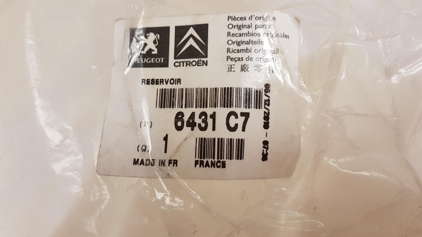 Original CITROEN C2 C3 Waschwasserbehälter 6431C7