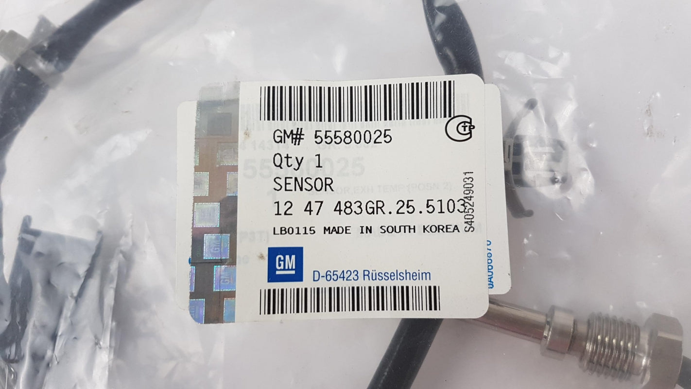 Original OE OPEL Abgastemperaturgeber 55580025