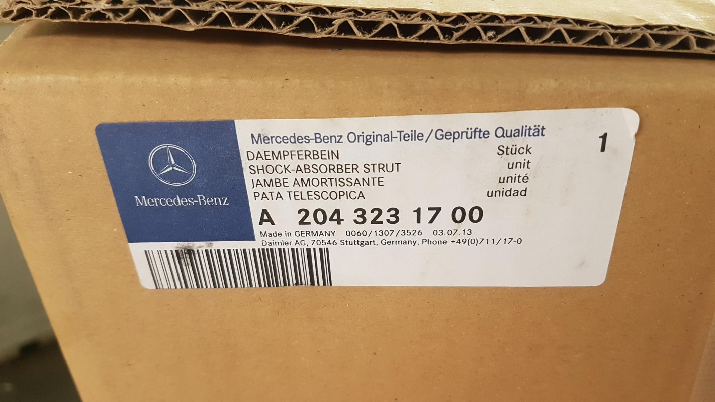 Original MERCEDES-BENZ GLK-klasse X204 Stoßdämpfer vorne A2043231700