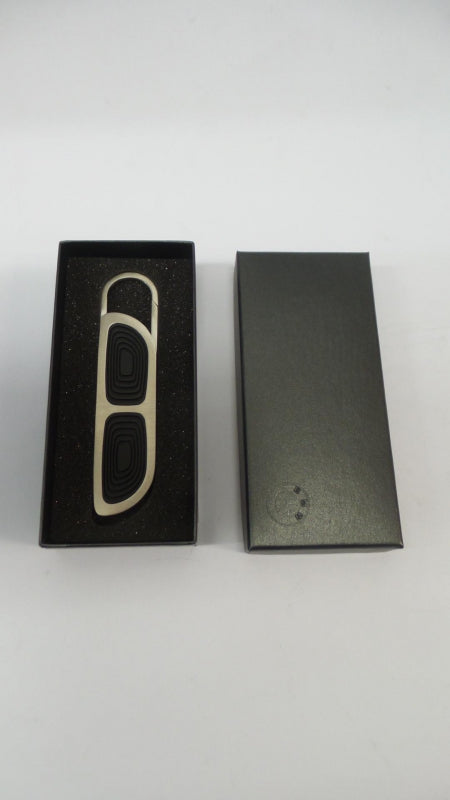 Original BMW Iconic Double Kidney Grille Keyring Stainless Steel 80272353737 