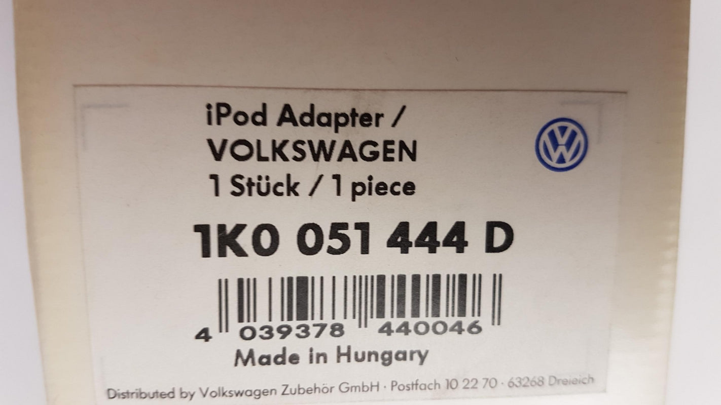Original OE Volkswagen Multimedia Montagesatz 1K0051444D
