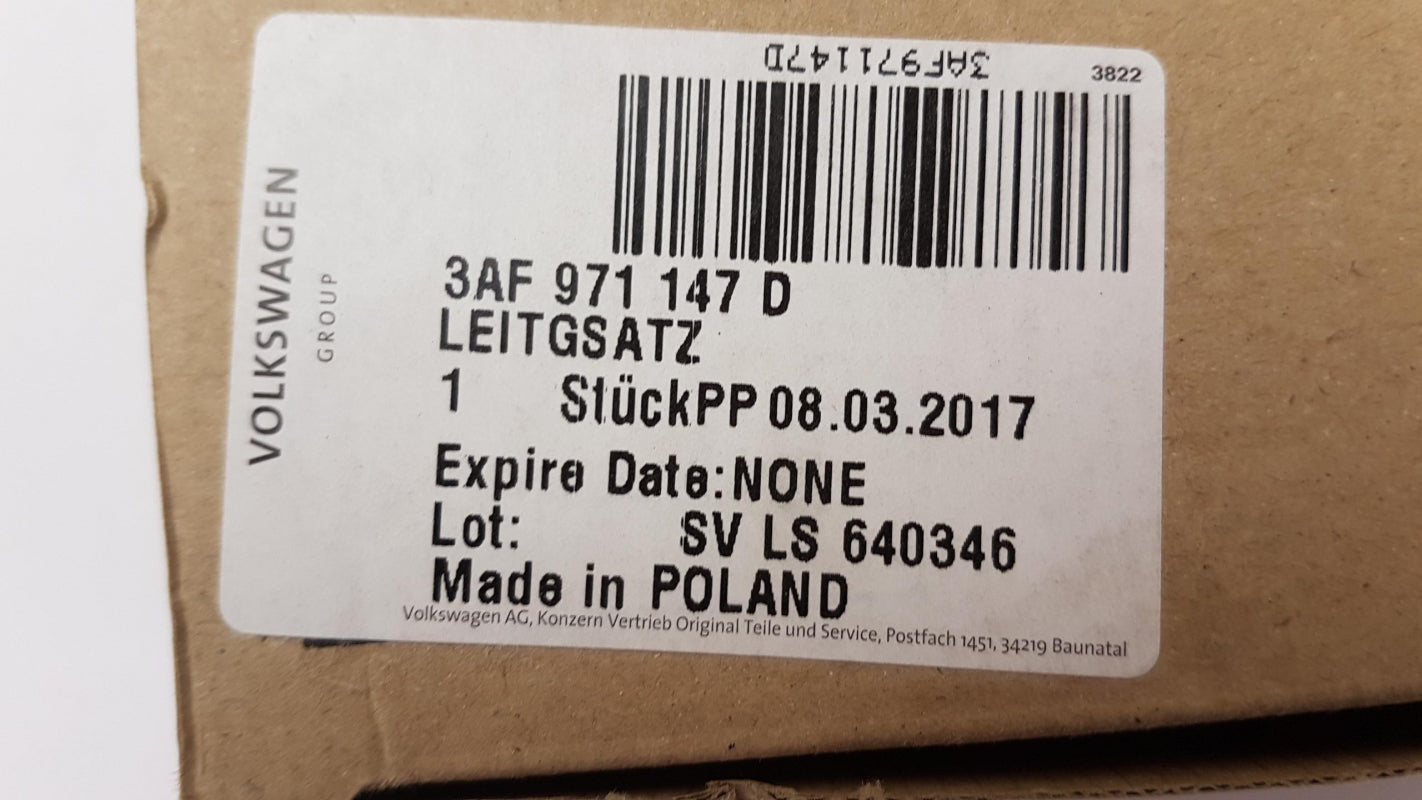Original OE Volkswagen Kabelbaum 3AF971147D